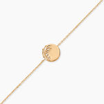 Bracelet Hanaelle Plaque Or Jaune - Bracelets Medailles Femme | Marc Orian