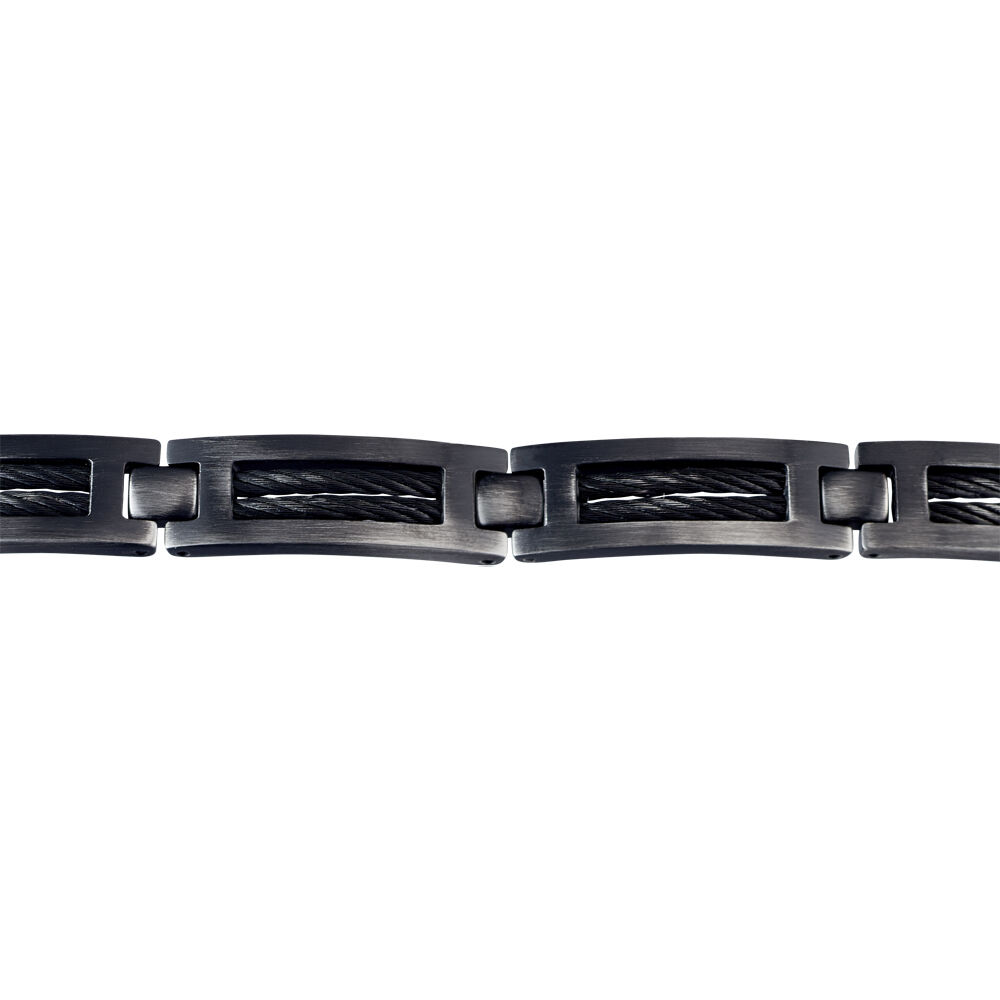 Bracelet Phebus Him Acier Noir - Bracelets Homme | Marc Orian