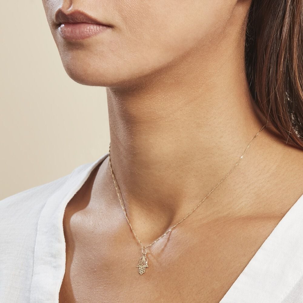 Pendentif Fatima Or Jaune - Pendentifs Femme | Marc Orian