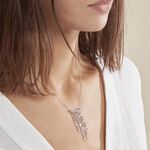 Collier Argent Blanc Vilko Oxydes De Zirconium - Colliers avec pierres Femme | Marc Orian