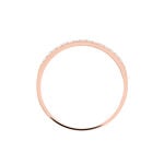 Alliance Klimka Or Rose Oxyde De Zirconium - Alliances duo Femme | Marc Orian