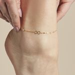 Cha&icirc;ne De Cheville Carlisa Or Jaune - Chaines de cheville Femme | Marc Orian