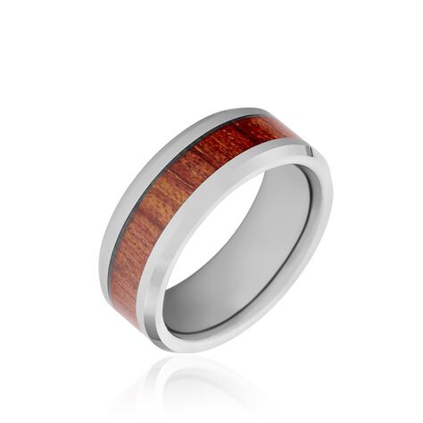 Bague Acier Blanc Jaufret - Bagues grosses Homme | Marc Orian