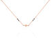 Collier Esia Argent Rose Oxyde De Zirconium - Colliers avec pierres Femme | Marc Orian