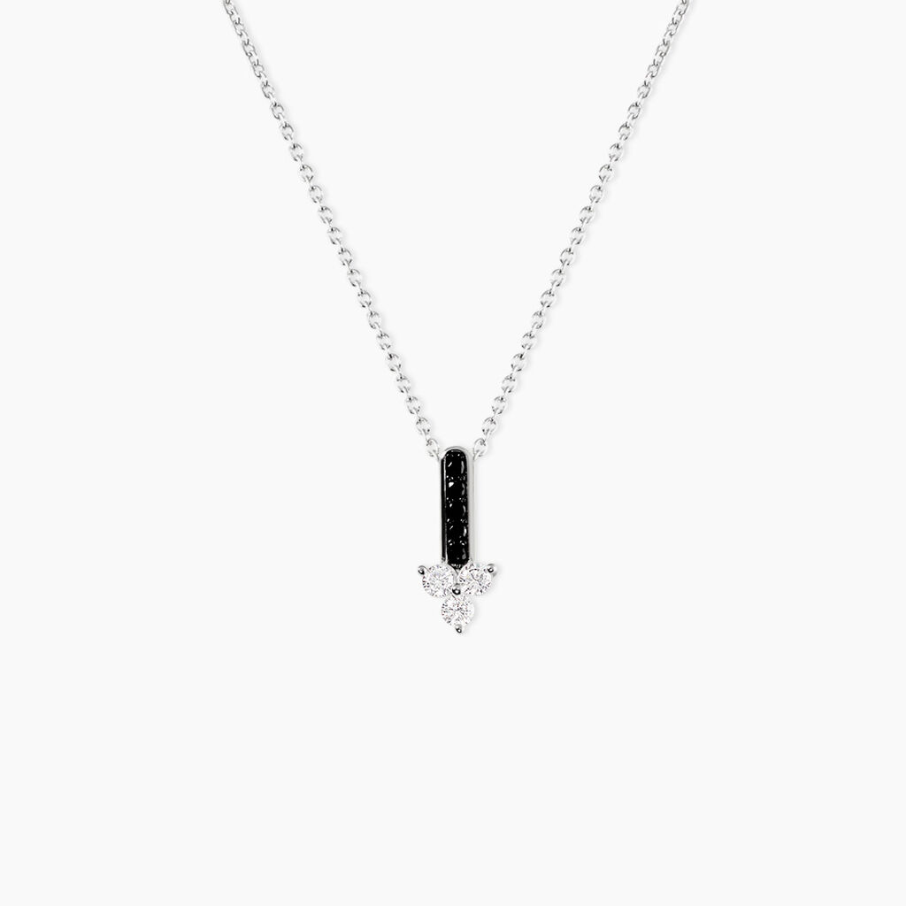 Collier Robinson Argent Oxydes De Zirconium - Colliers avec pierres Femme | Marc Orian