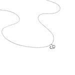 Collier Or Blanc Diamant - Colliers avec pierres Femme | Marc Orian