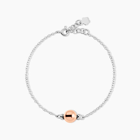 Bracelet Argent Bicolore Pelage - Bracelets fantaisie Femme | Marc Orian
