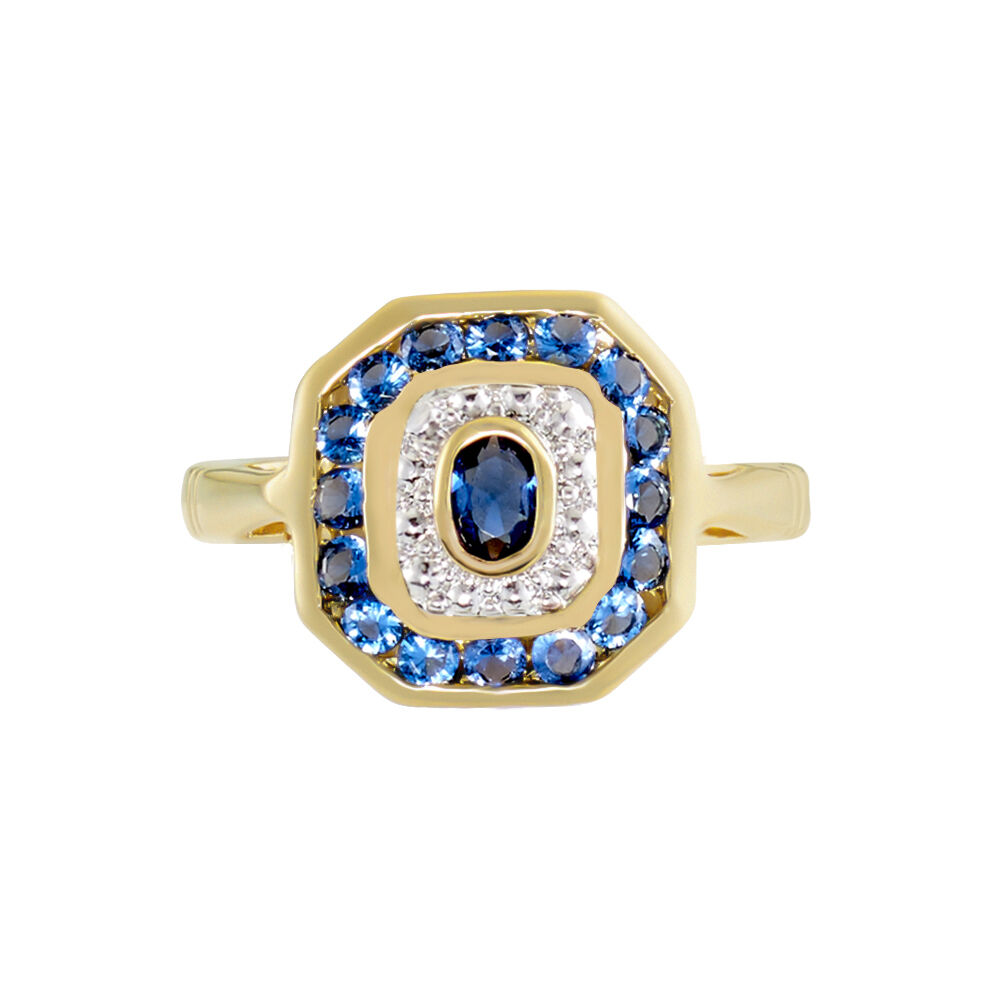 Bague Hans Plaqué Or Oxyde Pierre - Bagues avec pierre Femme | Marc Orian