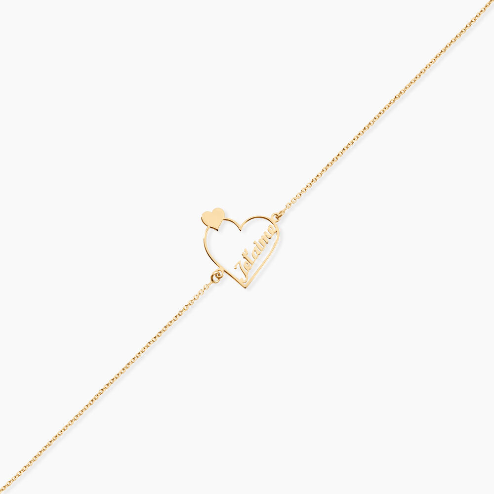 Bracelet Or Jaune Aulna - Bracelets cha&icirc;nes Femme | Marc Orian