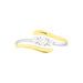 Bague Mayline Or Bicolore Diamant - Parures de mariage Femme | Marc Orian