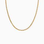 Collier Jerry Or Jaune - Chaines Famille | Marc Orian