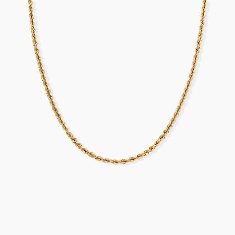 Collier Jerry Or Jaune - Chaines Famille | Marc Orian