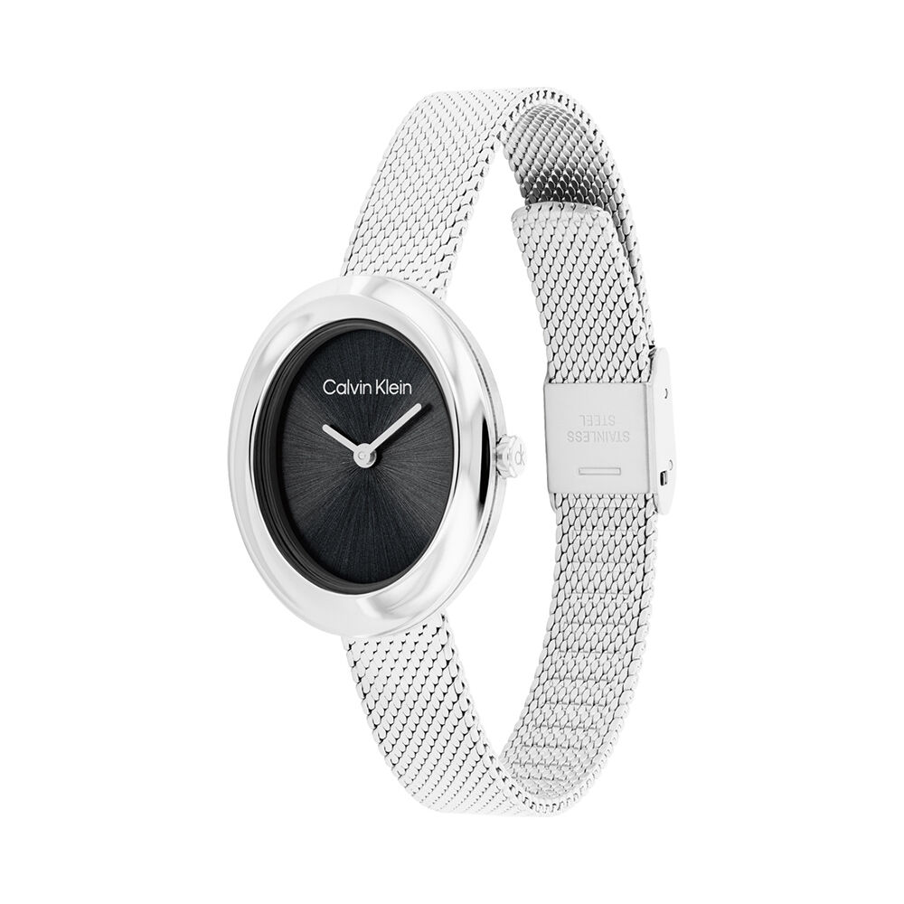 Montre Calvin Klein Twisted Bezel 24 Noir - Montres &eacute;tanches Femme | Marc Orian