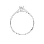 Bague Solitaire Victoria Or Blanc Diamant - Solitaires Femme | Marc Orian