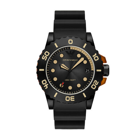 Montre Emporio Armani Noir - Montres Homme | Marc Orian