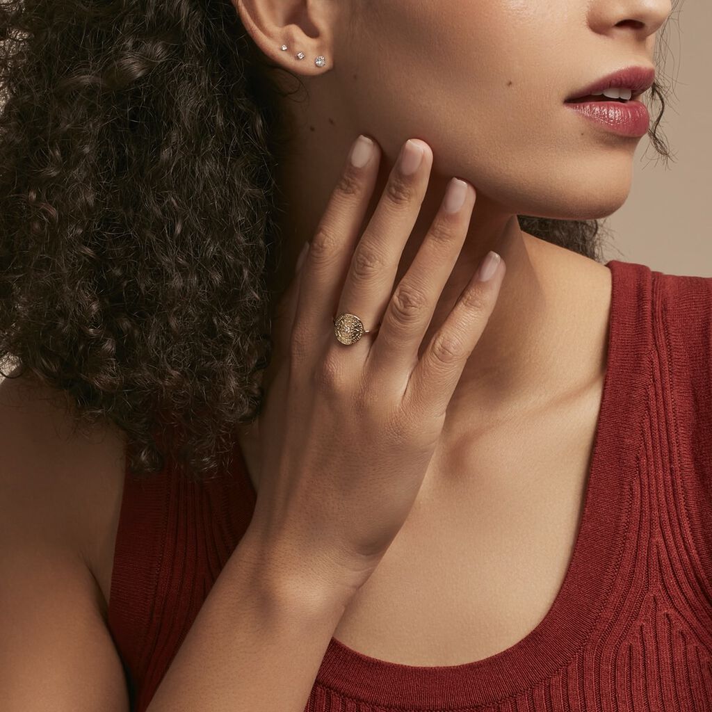 Bague Laurina Plaqué Or Jaune Oxyde De Zirconium - Bague fantaisie Femme | Marc Orian