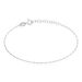 Bracelet Ylsa Argent Blanc - Bracelets mailles Femme | Marc Orian