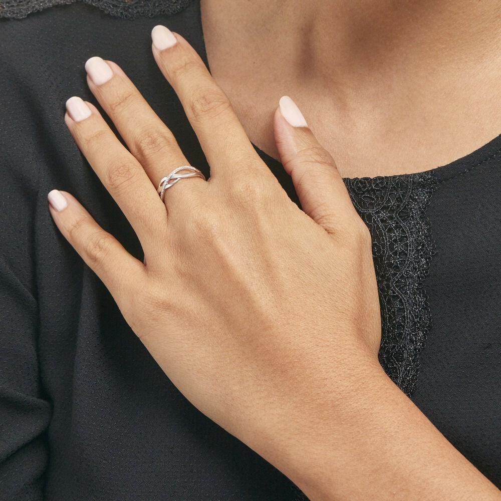 Bague Omnia Or Blanc Diamant - Bagues pierres précieuses Femme | Marc Orian