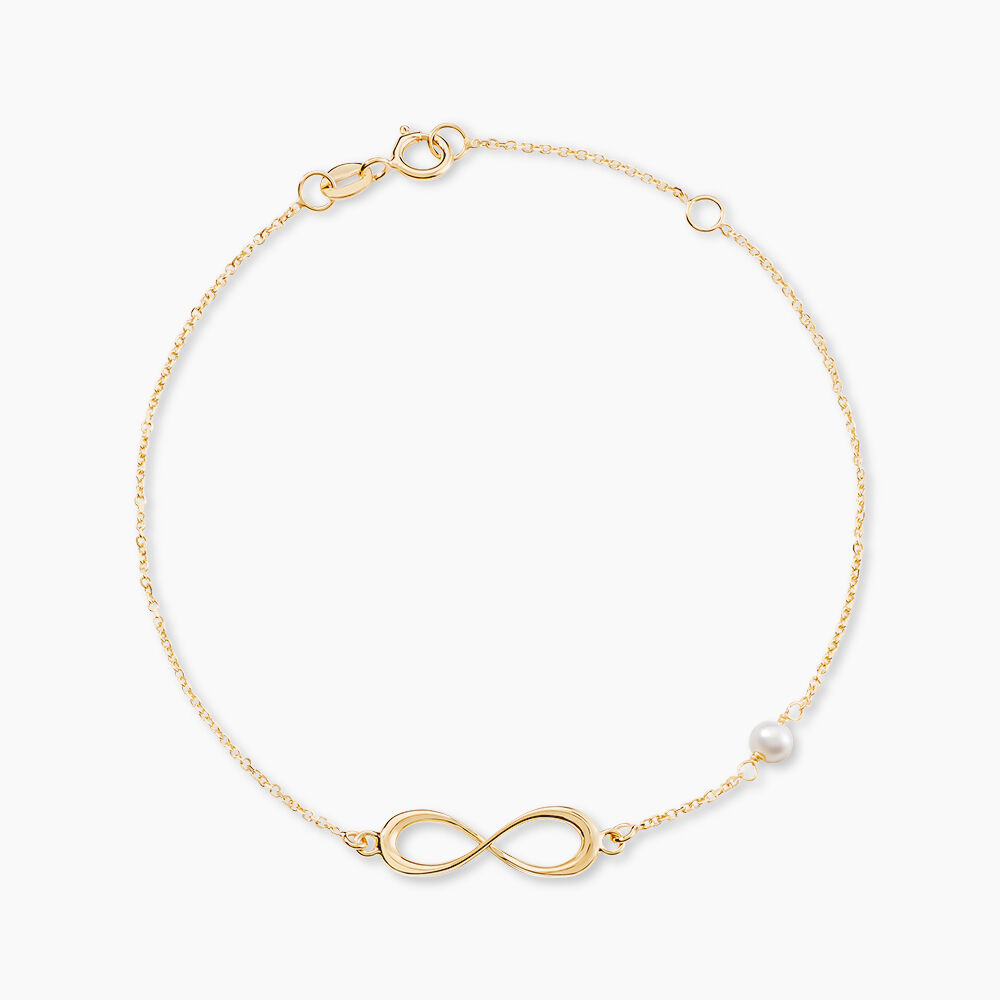 Bracelet Illenia Or Jaune Perle De Culture - Bracelets cha&icirc;nes Femme | Marc Orian