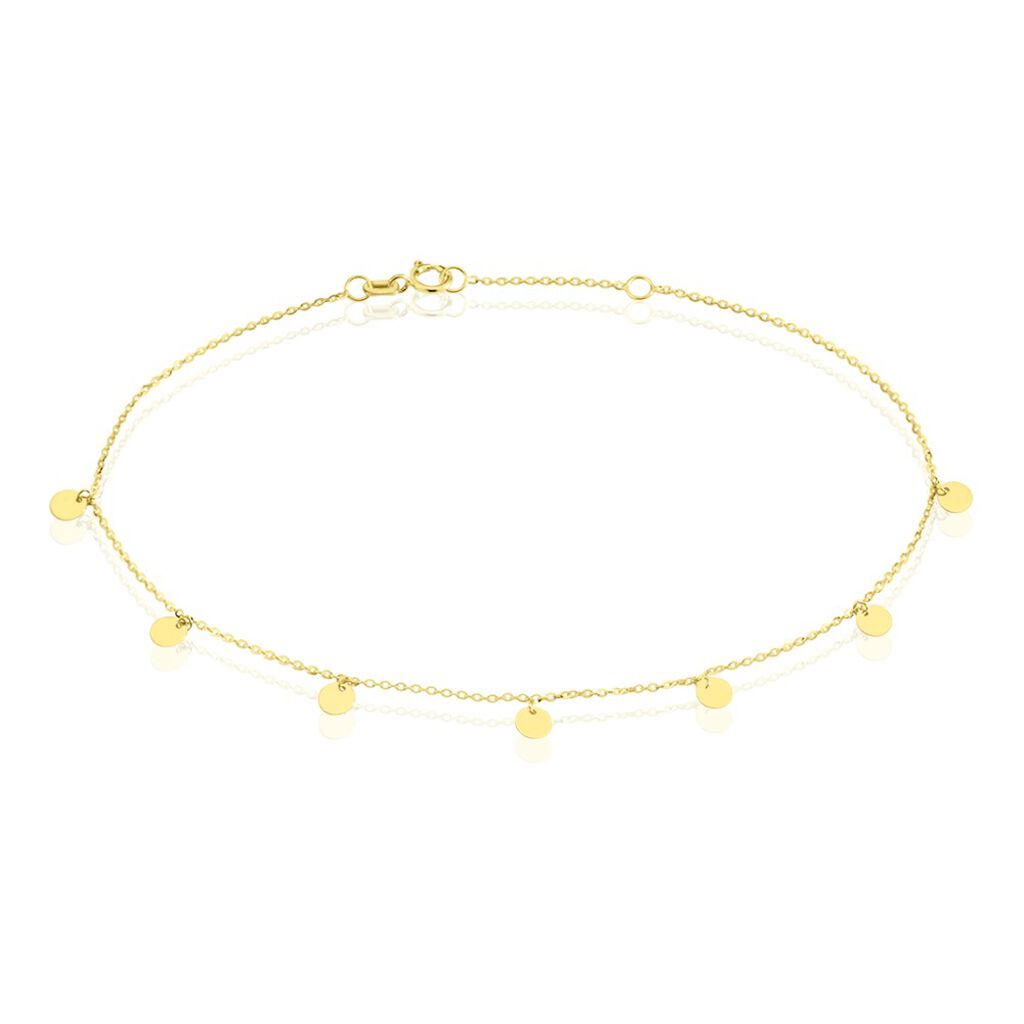 Chaine De Cheville Or Jaune Eleonora - Chaines de cheville Femme | Marc Orian