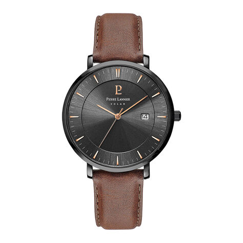 Montre Pierre Lannier Inti Noir - Montres classiques Homme | Marc Orian
