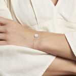 Bracelet Eryne Argent Blanc Oxyde De Zirconium - Bracelets Medailles Femme | Marc Orian