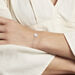 Bracelet Eryne Argent Blanc Oxyde De Zirconium - Bracelets Medailles Femme | Marc Orian