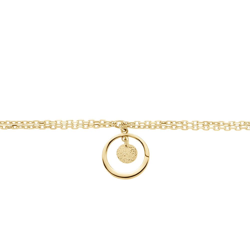Bracelet Johnnie Plaqu&eacute; Or Jaune - Bracelets fantaisie Femme | Marc Orian