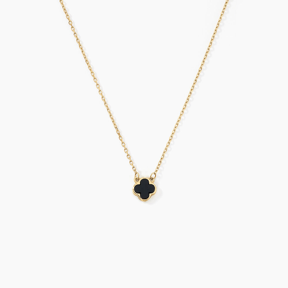 Collier Stellya Or Jaune Onyx - Colliers avec pierres Femme | Marc Orian