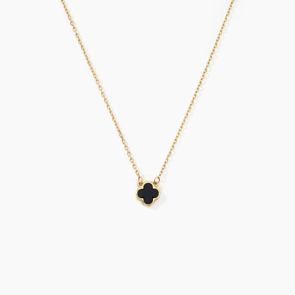 Collier Stellya Or Jaune Onyx - Colliers avec pierres Femme | Marc Orian