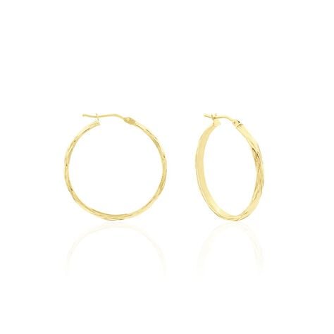 Cr&eacute;oles Vitali Or Jaune - Cr&eacute;oles Femme | Marc Orian