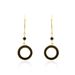 Boucles D'oreilles Pendantes L'incessante Or Jaune Onyx Spinelle - Pendantes Femme | Marc Orian
