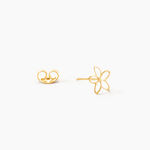 Boucles D'Oreilles Puces Barbie Or Jaune - Puces Femme | Marc Orian