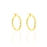 Cr&eacute;oles Deniz Or Jaune - Cr&eacute;oles Femme | Marc Orian