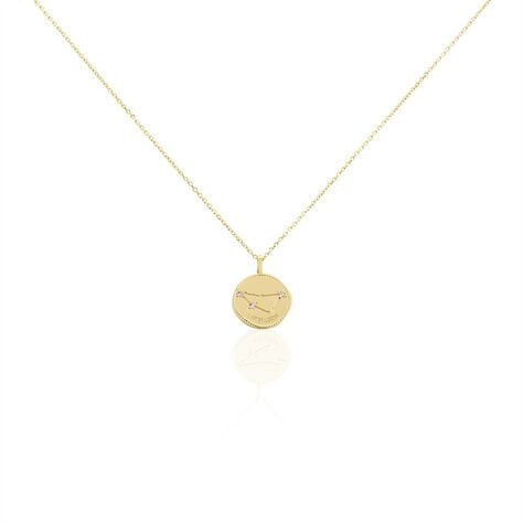 Collier Iago Plaqu&eacute; Or Oxydes De Zirconium - Colliers avec pierres Femme | Marc Orian