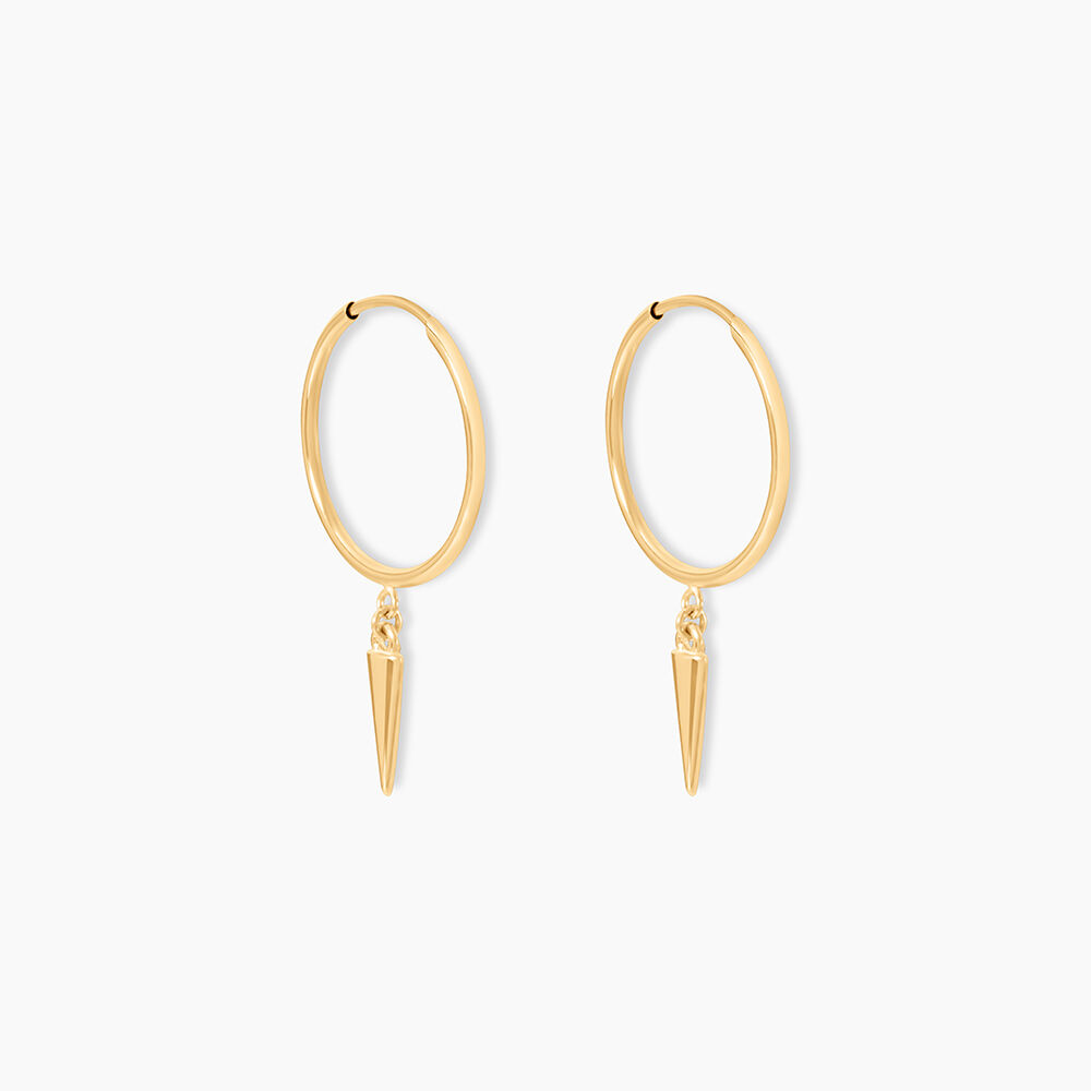 Cr&eacute;oles Pich Or Jaune - Boucles d'oreilles pampille Femme | Marc Orian