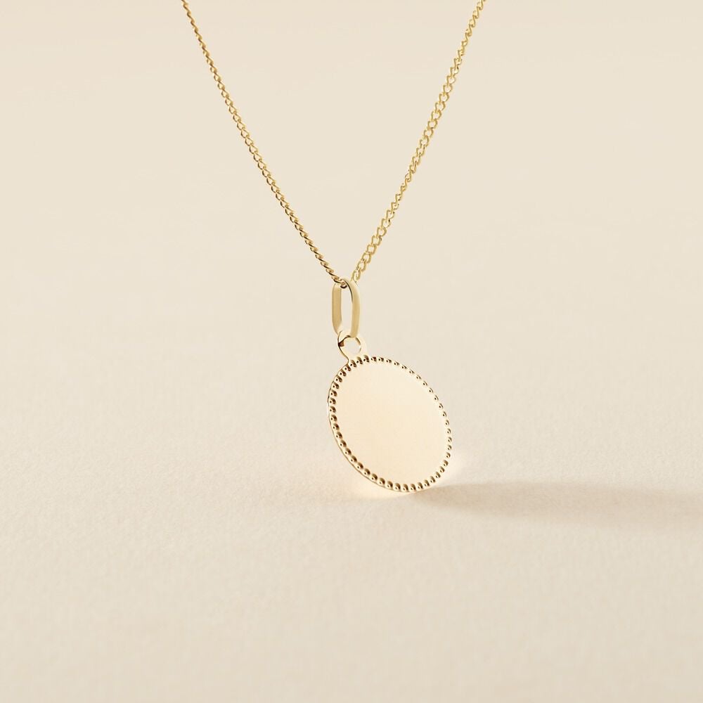 Pendentif Romey Or Jaune - Bijoux personnalisés Famille | Marc Orian