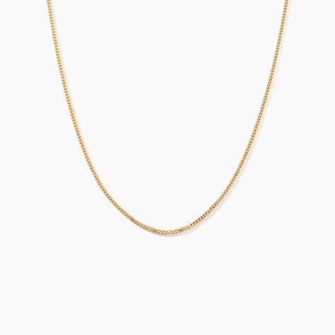 Cha&icirc;ne Imad Maille Gourmette Or Jaune - Chaines Famille | Marc Orian