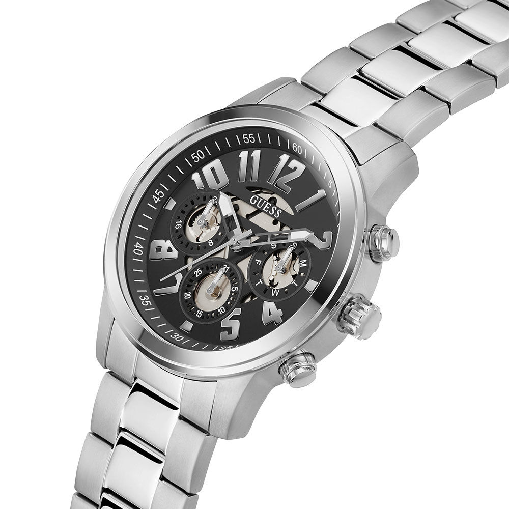 Montre Guess Parker Noir - Montres &eacute;tanches Homme | Marc Orian