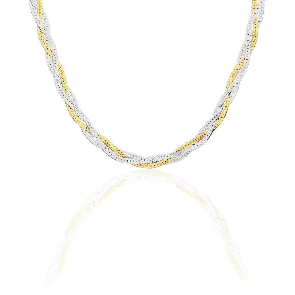 Collier Elae Argent Bicolore - Chaines Femme | Marc Orian