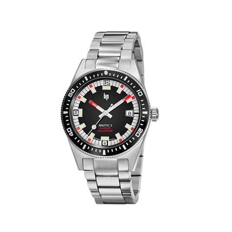 Montre Lip Nautic 3 Noir - Montres automatiques Homme | Marc Orian