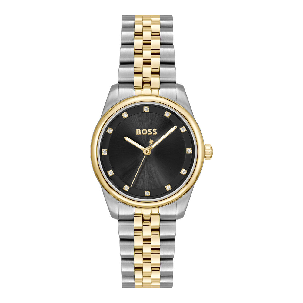 Montre Boss Graceful Precious Noir - Montres &eacute;tanches Femme | Marc Orian
