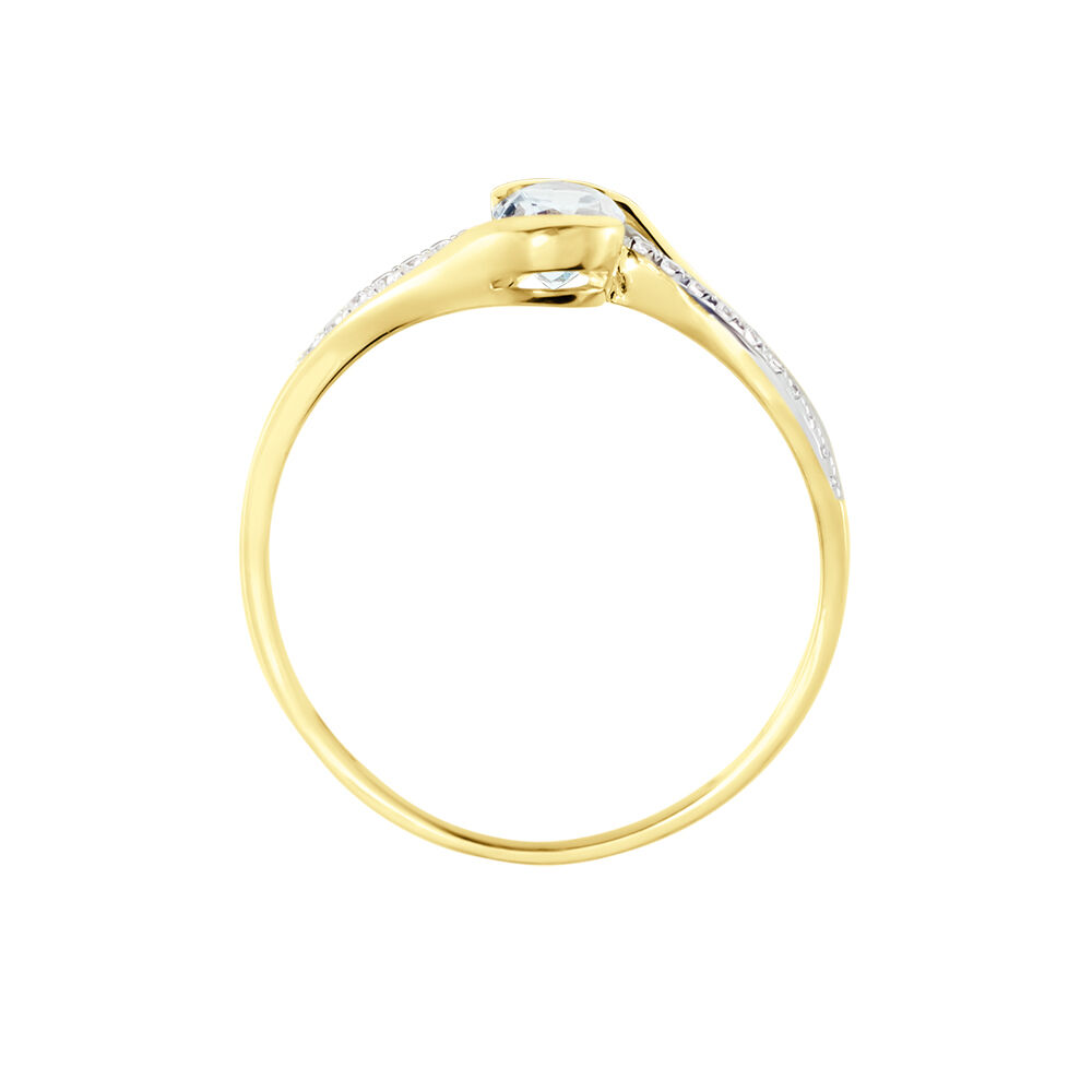 Bague Or Jaune Anja Topaze - Bagues pierres fines Femme | Marc Orian