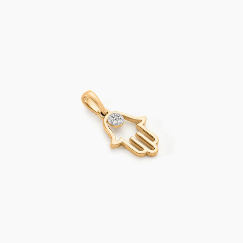 Pendentif Savine Plaqué Or Jaune Oxyde De Zirconium - Nouveautés Femme | Marc Orian