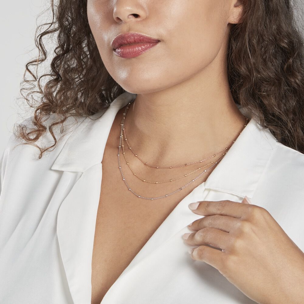 Collier Clorinthe Argent Tricolore - Colliers Femme | Marc Orian