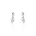 Boucles D'oreilles Puces Emma Or Blanc Diamant - Puces Femme | Marc Orian