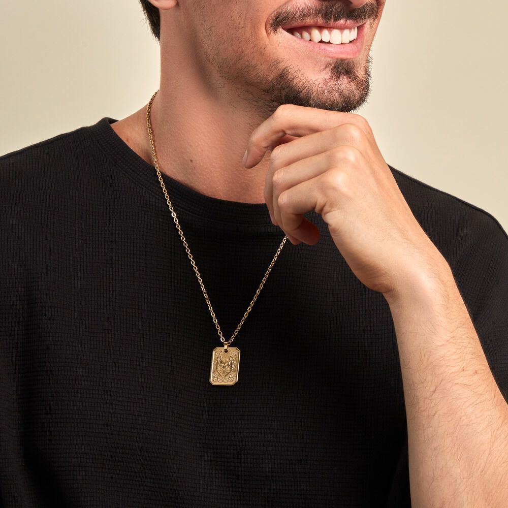 Collier Phebus Him Acier - Colliers Homme | Marc Orian
