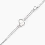 Bracelet Louise Or Blanc Diamant - Bracelets cha&icirc;nes Femme | Marc Orian