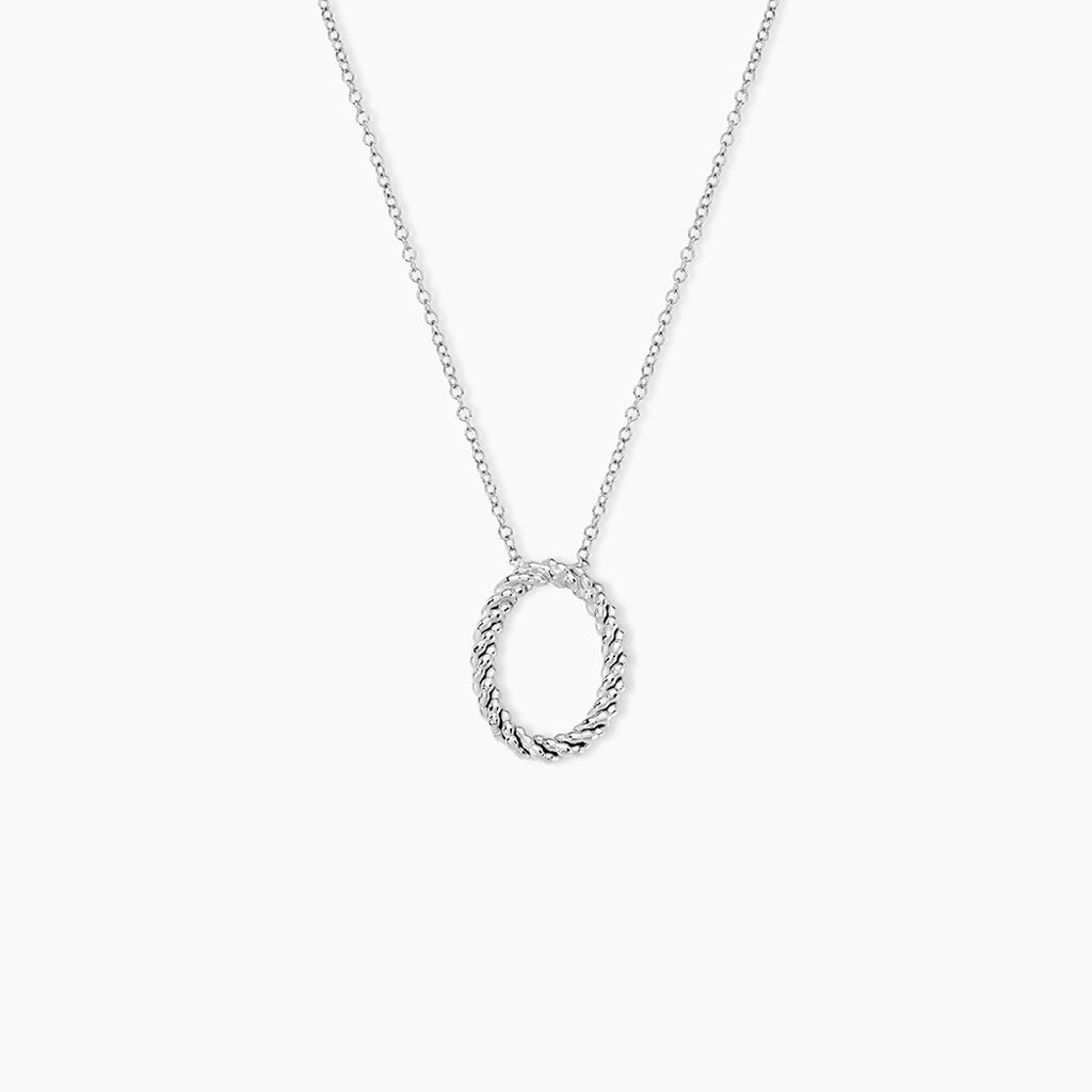 Collier Argent Blanc Unai - Colliers fantaisie Femme | Marc Orian