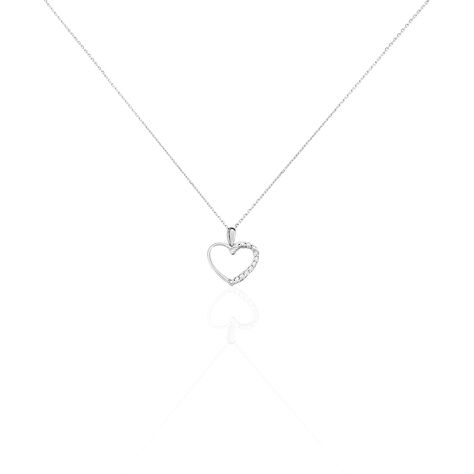 Collier Chlora Or Blanc Diamant - Colliers avec pierres Femme | Marc Orian